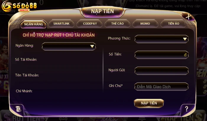 Tránh Các Sai Lầm Thường Gặp Khi Nạp Tiền Sodo88